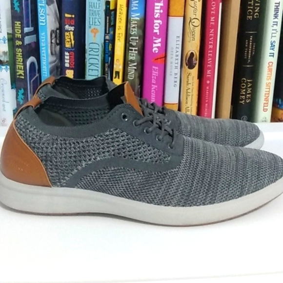 G.H. BASS CONNER KT GRAY COMFORT STRETCH OXFORD SHOES SIZE 9.5 NWT main image 10